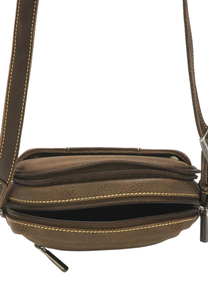 Arthur & Aston Sacoche Homme Chataigne