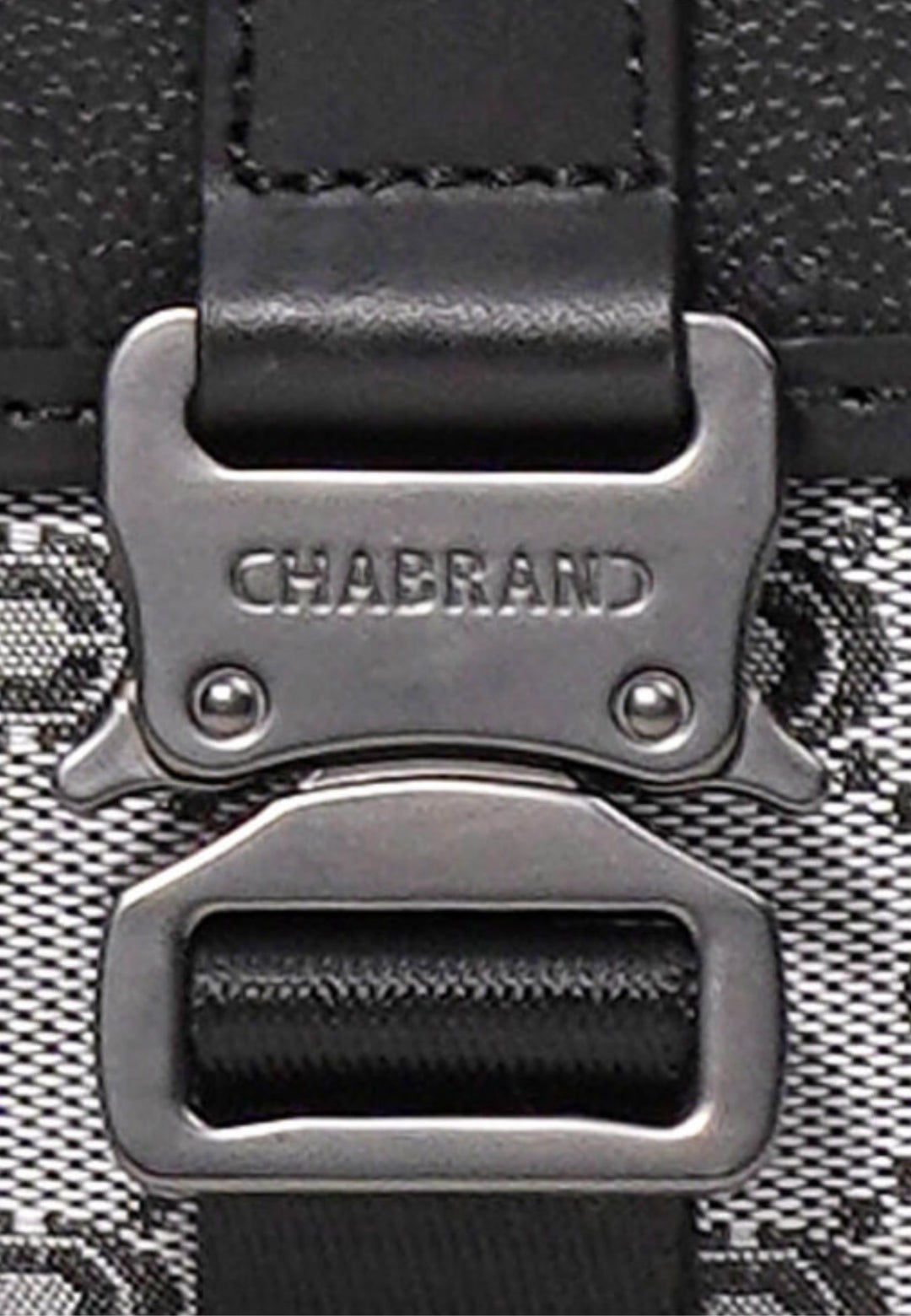 Sacoche Chabrand Reporter Gris Noir