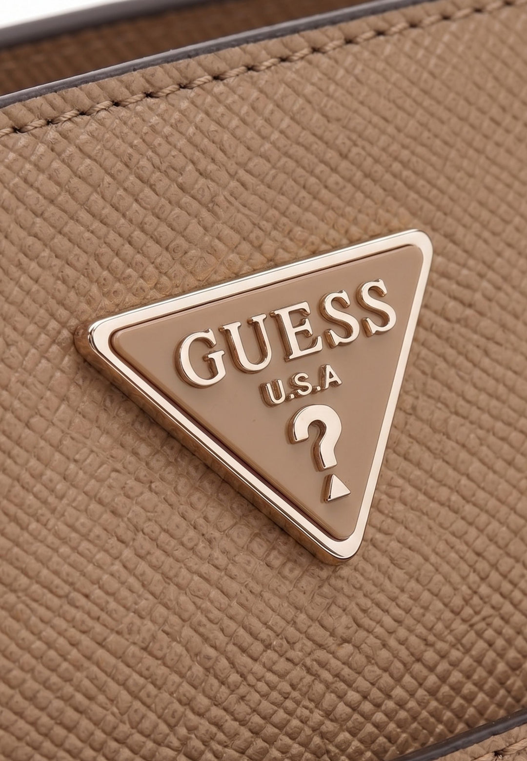 Guess Handtasch Gilda 3 Compartiments Beige