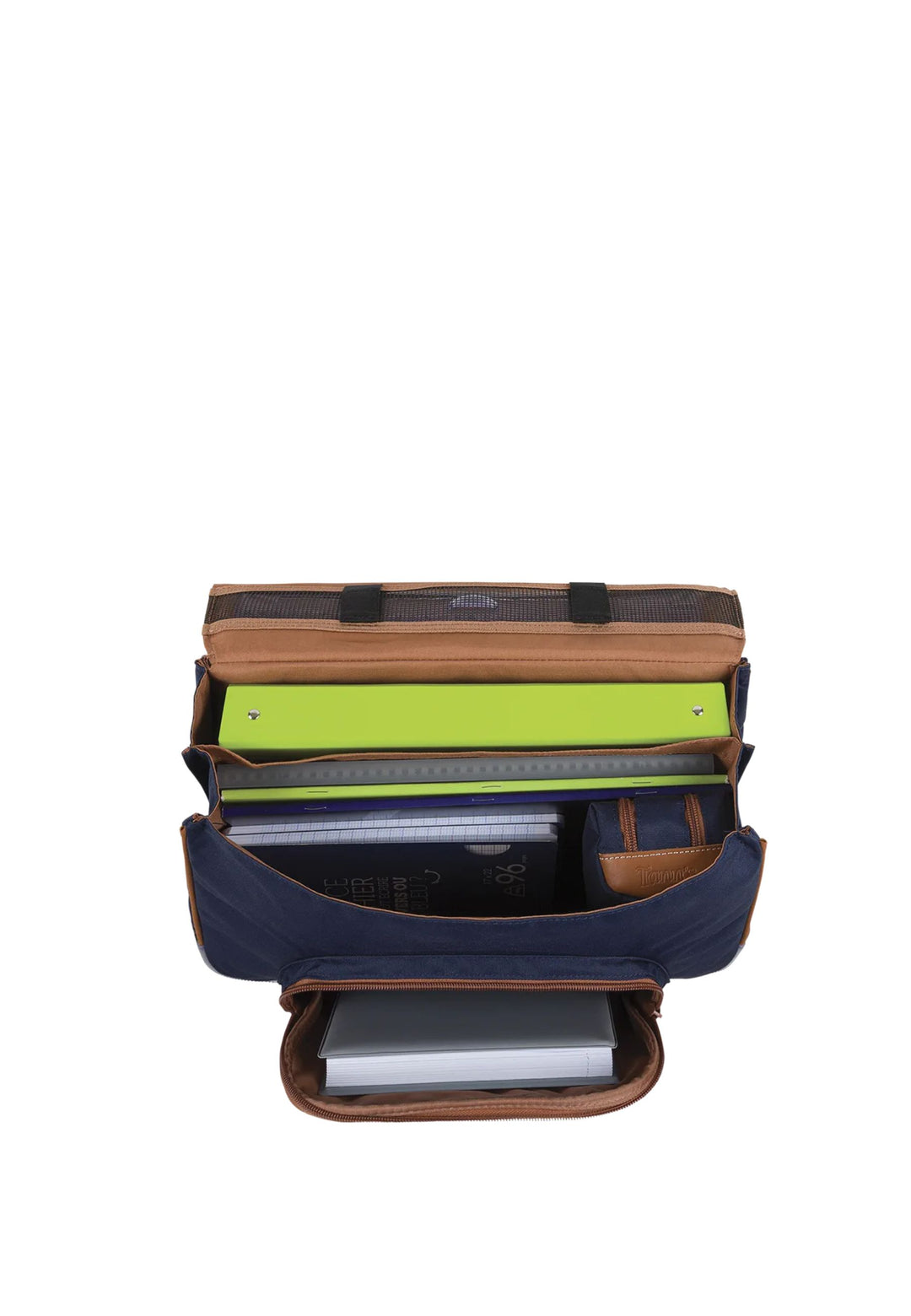 Tann's Cartable trolley Adam bleu 38cm