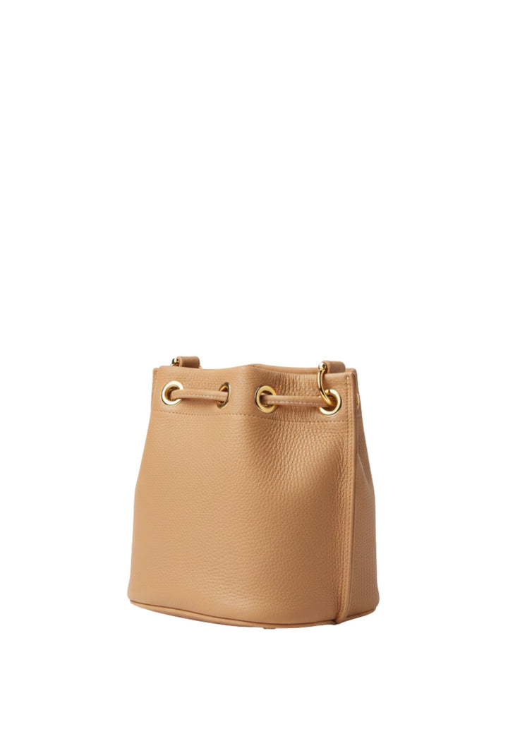 Lancaster Sac bourse A lacets coulissants S Alba Double 470-80 Nature-In-Beige