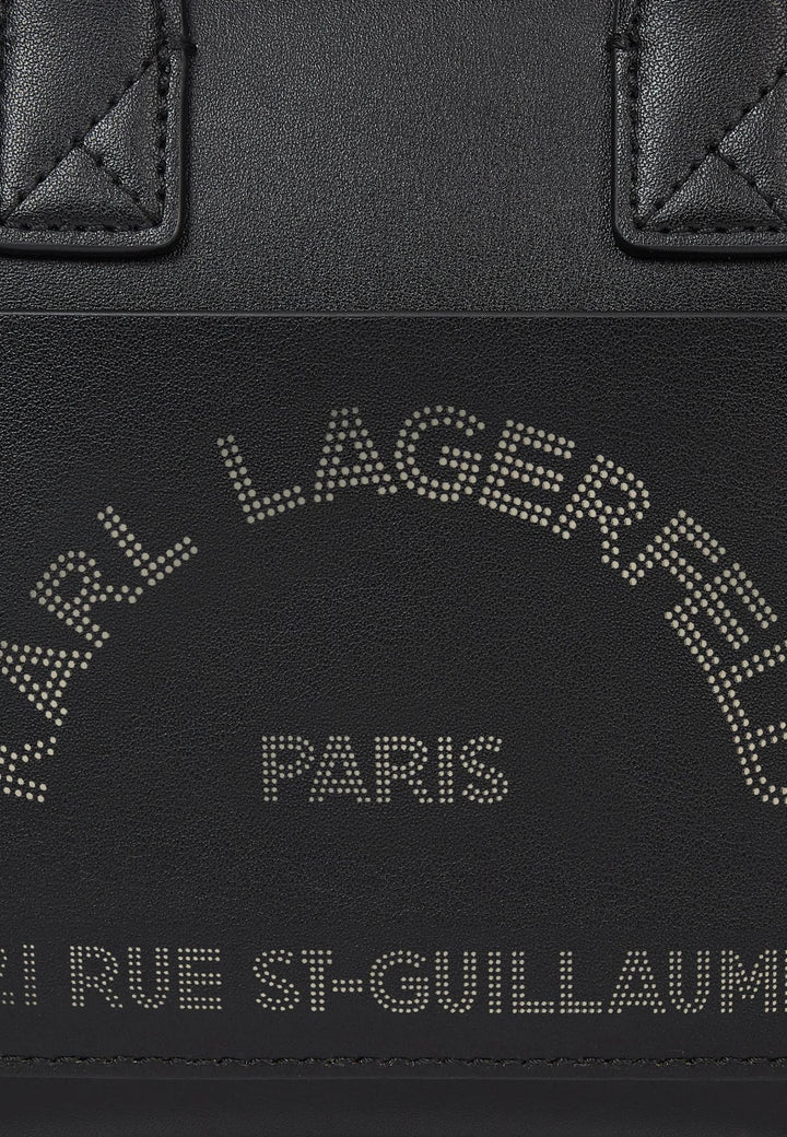Karl Lagerfeld Cabas Mini Cuir Noir