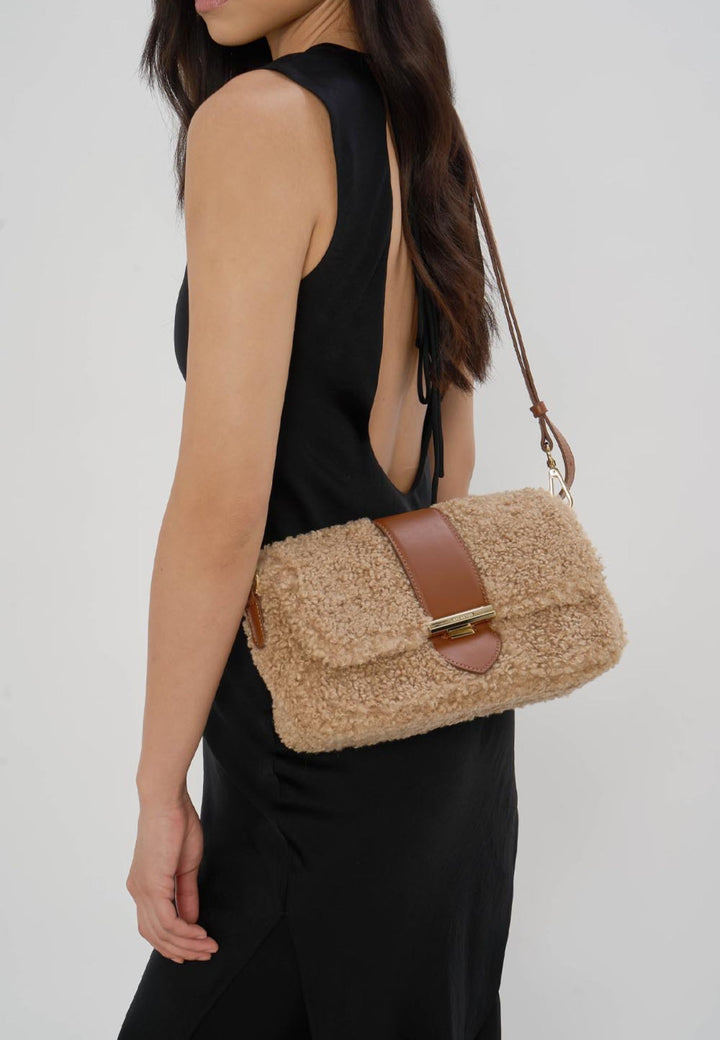 Lancaster Borsa trotter A rabat Moumoute 518-023 Cognac