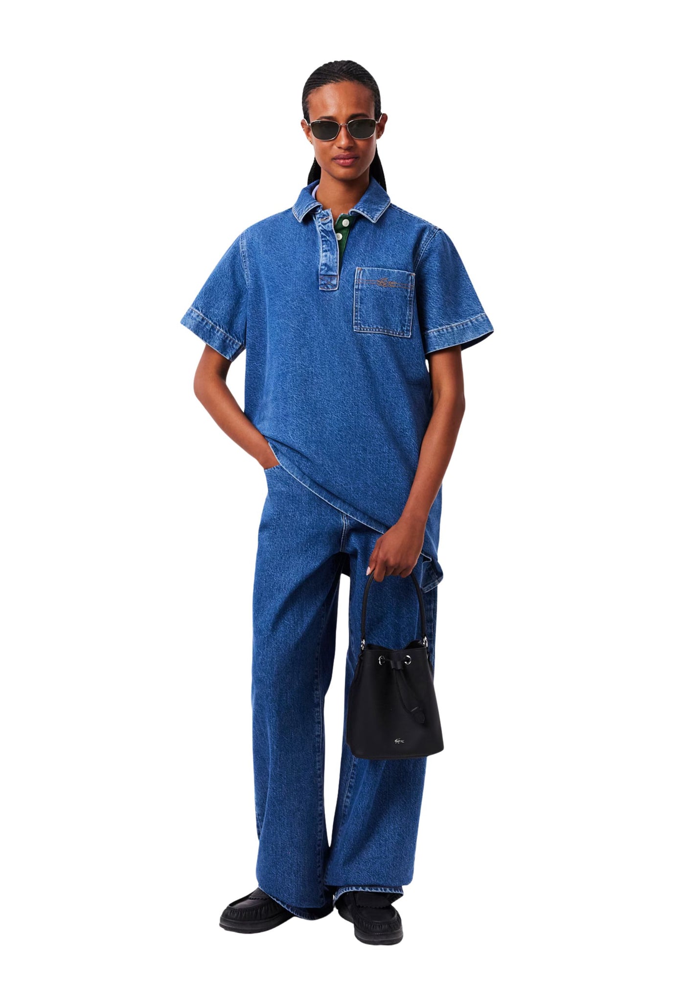 Lacoste Handväska Daily City NF5124DZ Svart