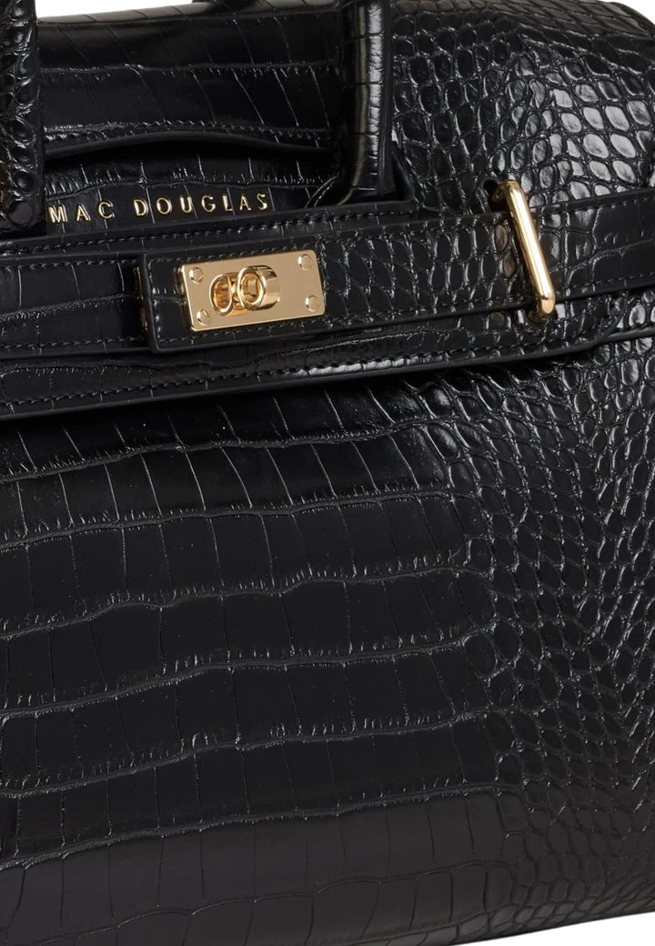 Mac Douglas Handbags XS Pyla Mery Black Croco