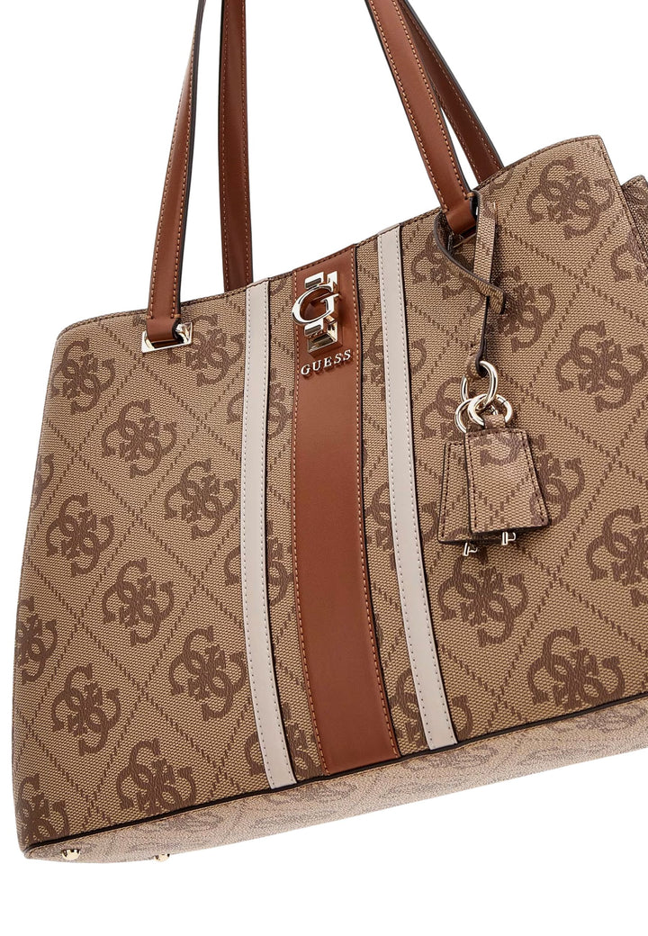Guess Cabas / Shopping Håndtaske Latte Logo SO783823