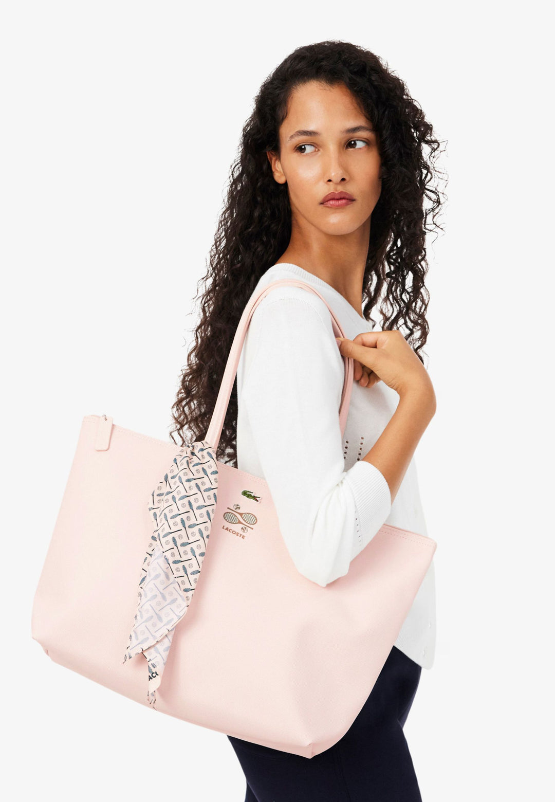 Lacoste Bolso Tote grande L.12.12 Concept en Petit Piqué Mansia
