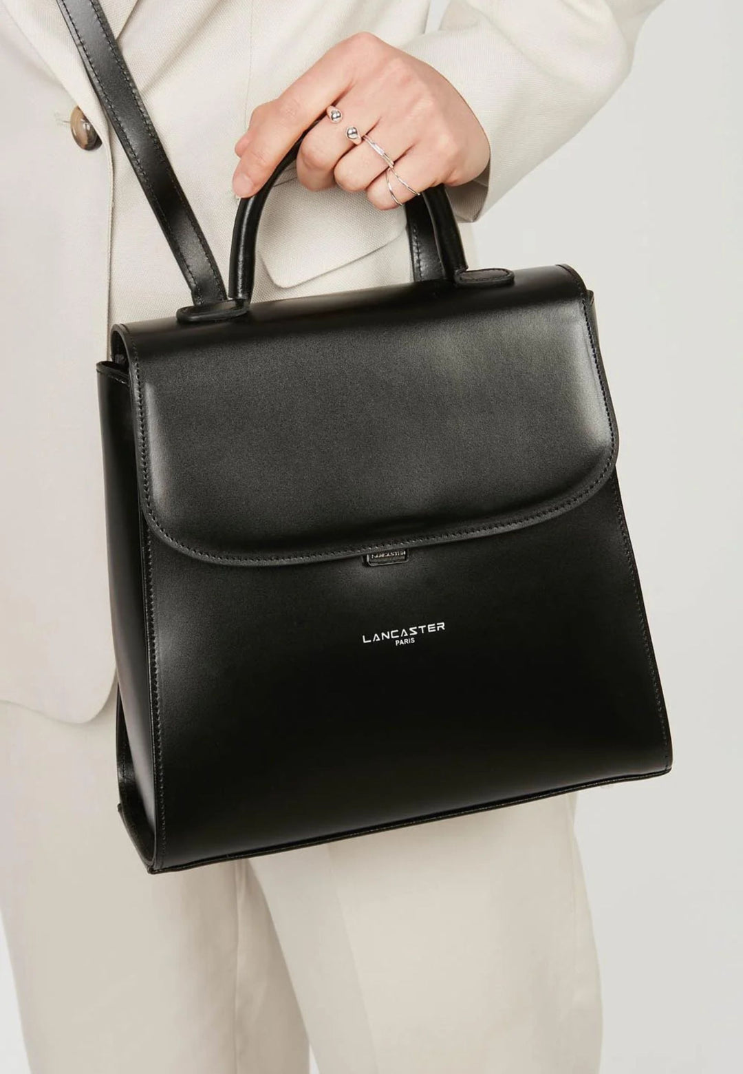 Sac à dos à Rabat Suave Even Lancaster 433-18 Noir