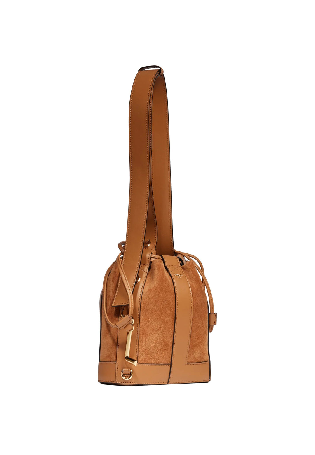 Lancel Borsa a secchiello S Donna Elles Cammello