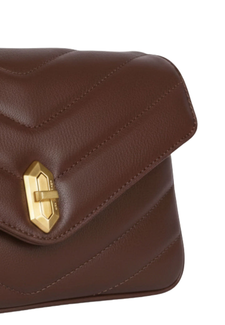 Lancaster Sac Trotteur Matelassé 530-39 Marron