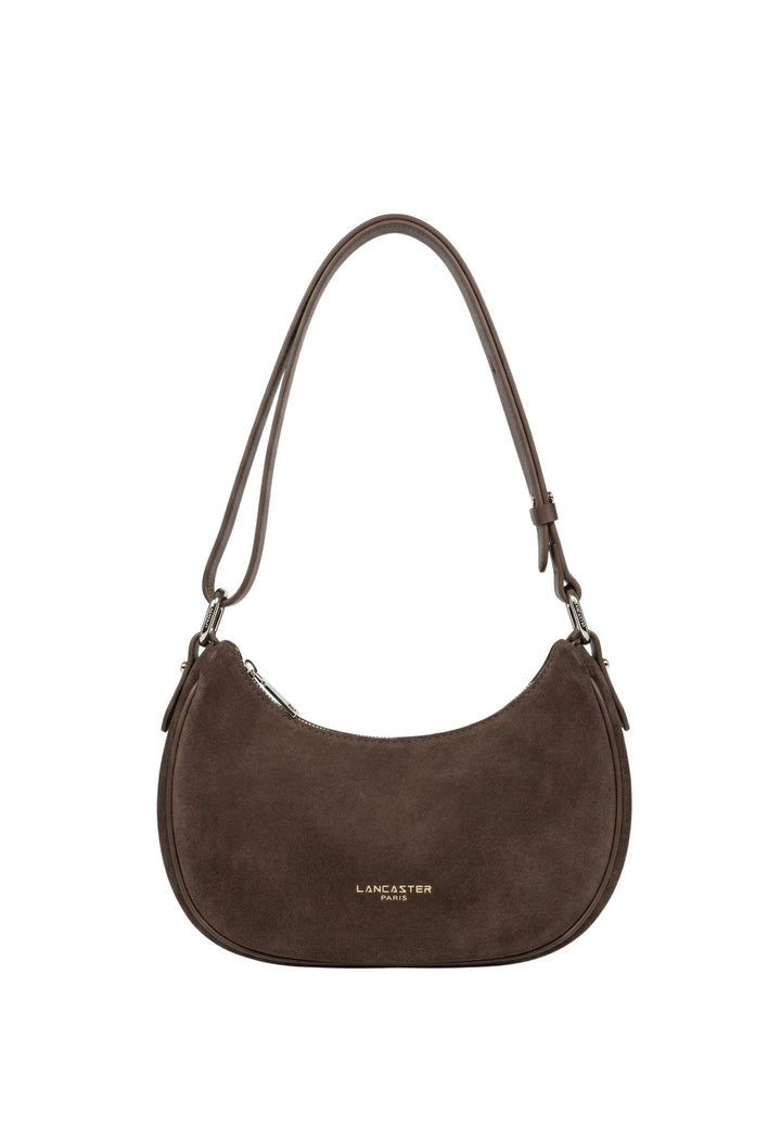 Lancaster Schëllerbeutel Zippé S Suède 480-081 Marron