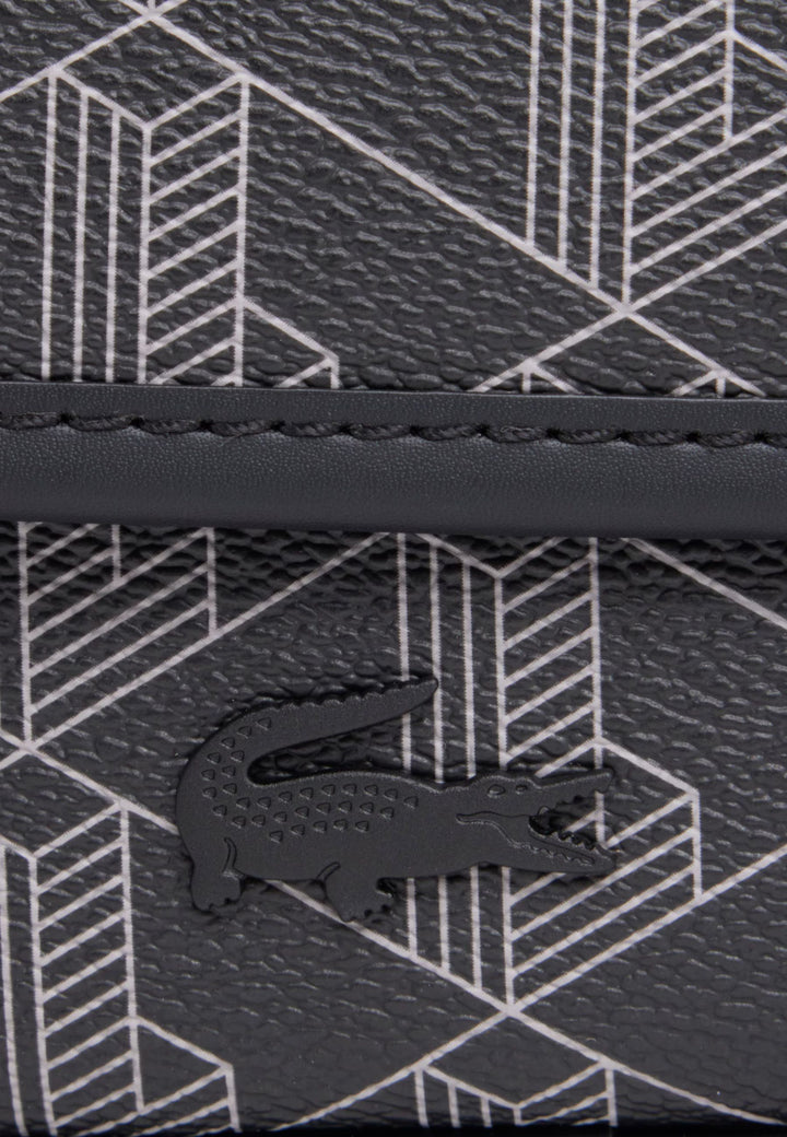 Lacoste Schoudertas met Klep The Blend NH5284LX Zwart Grijs