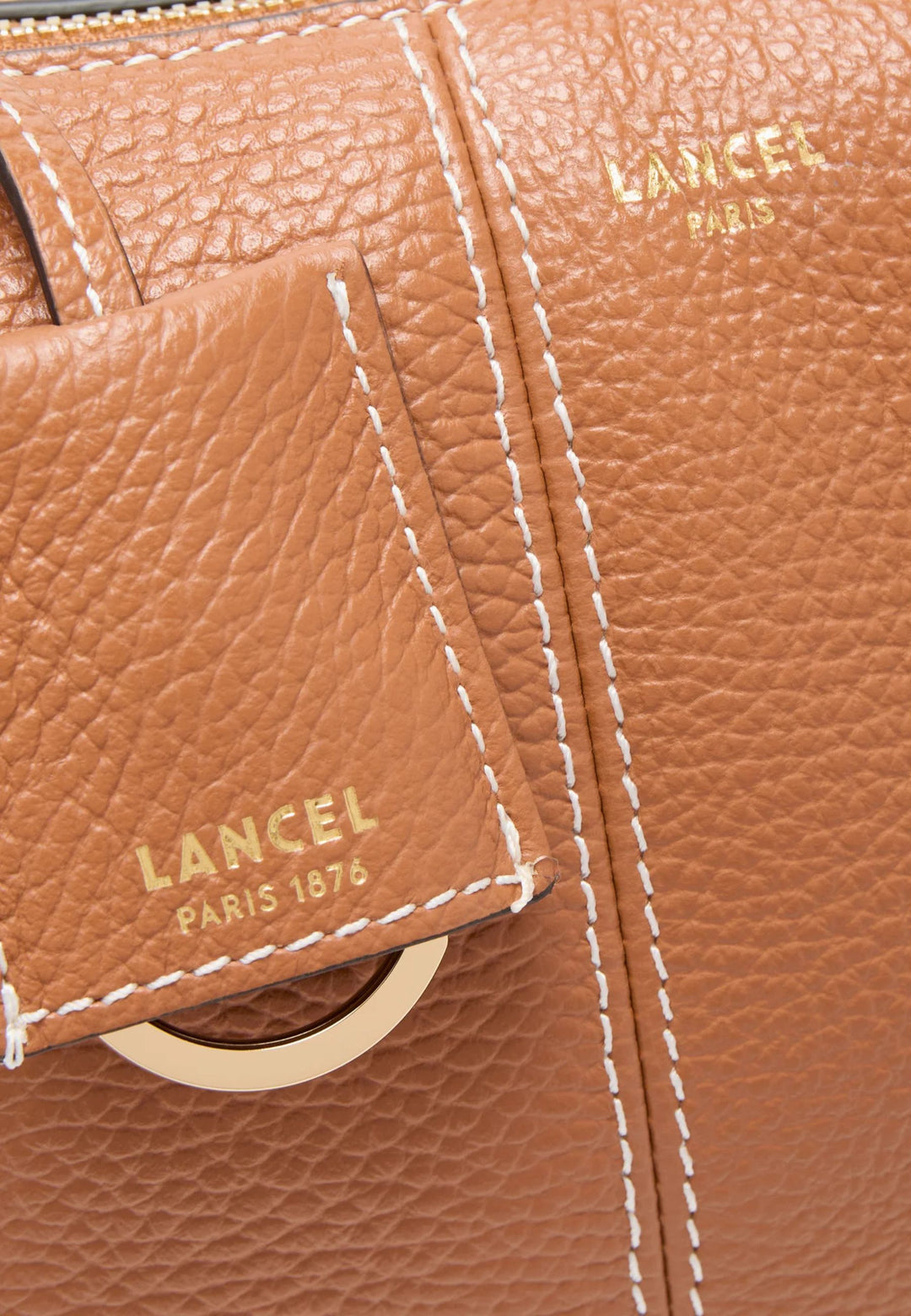 Lancel Väska Skulderrem Victoire Camel Kvinna A1399320TU