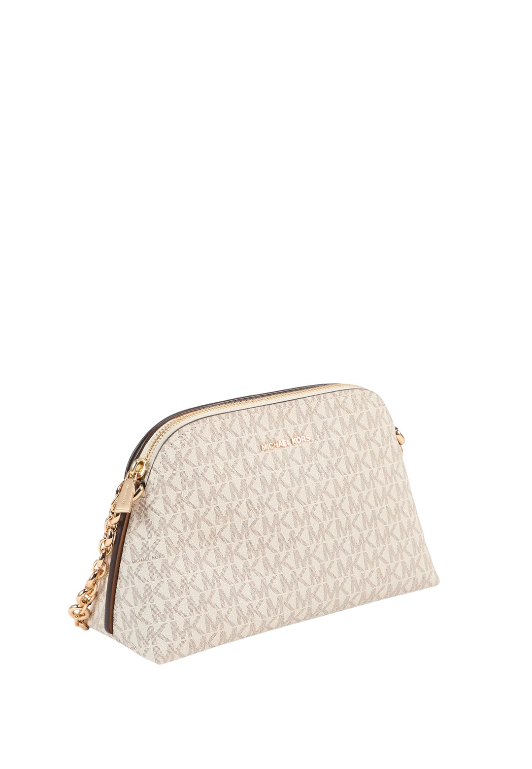 Michael Kors Schëllerbeutel Freddie klengen Dôme Beige