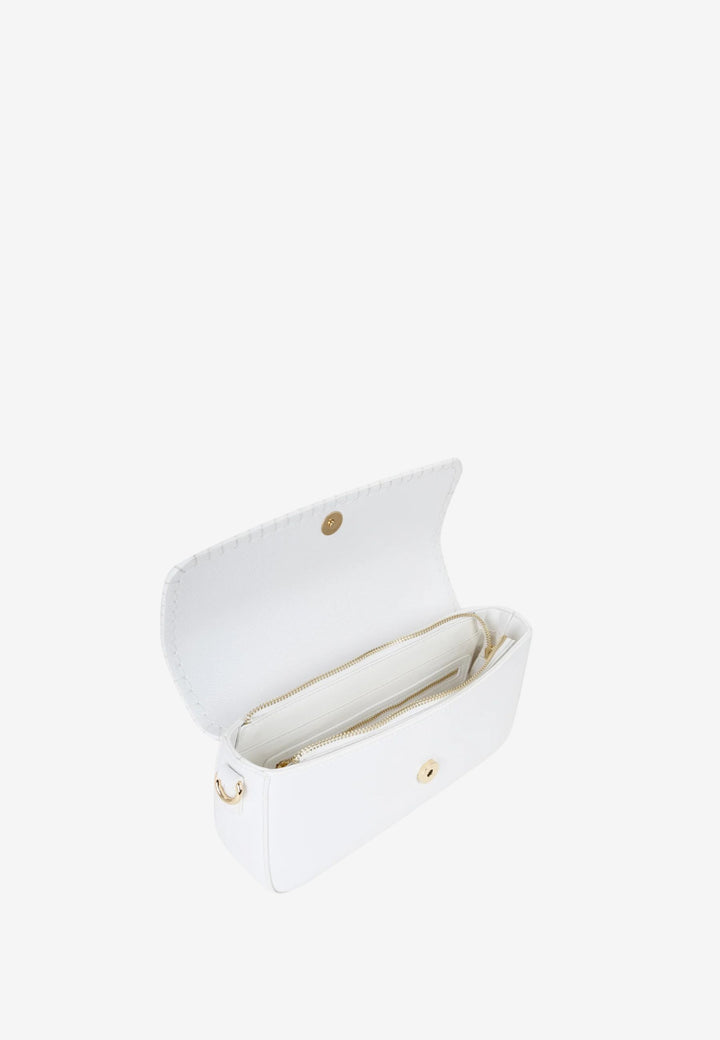 Valentino Bolso de hombro Aleksandra VBS9W909 Off White