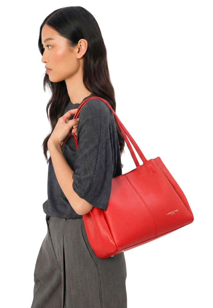 Lancaster Tote bag shoulder M Sierra Haus 538-011 Red