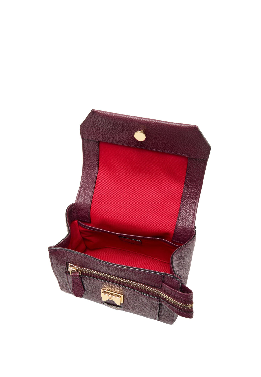 Lancel Borsa con patta S Ninon Cassis/Oro