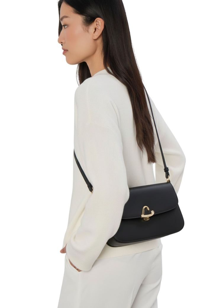 Lancaster Umhängetasche Mit Magnetklappe Paris Philos 531-082 Schwarz