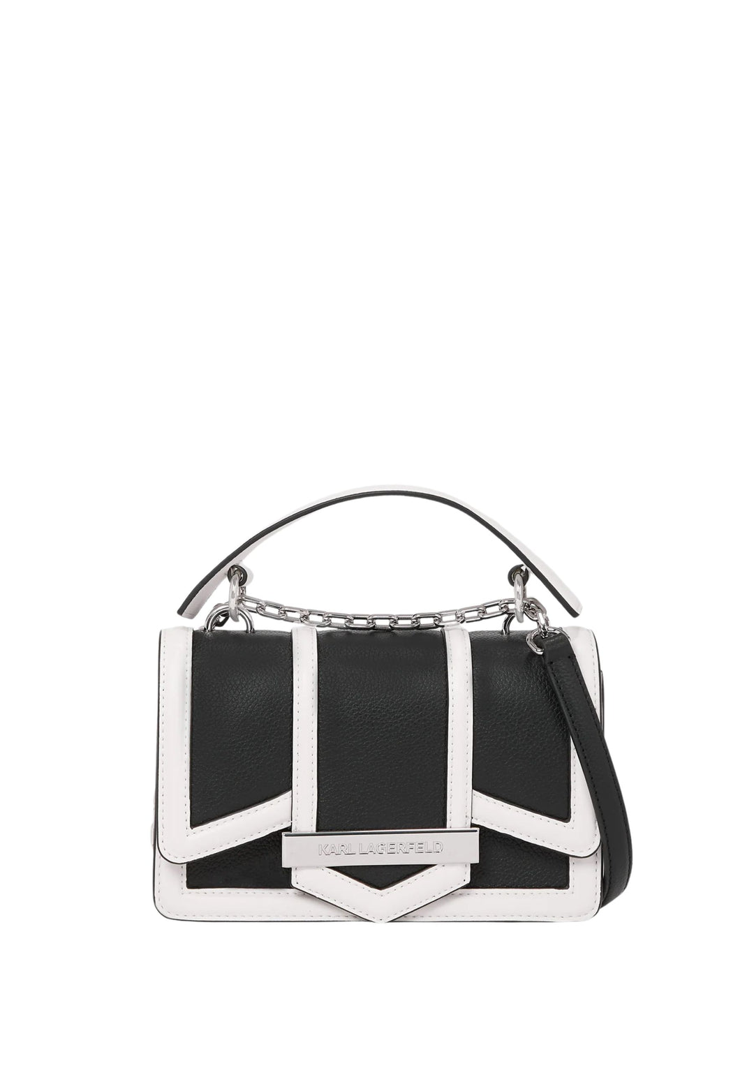 Karl Lagerfeld Essentials A4 SkuldertaskeW30277 Sort