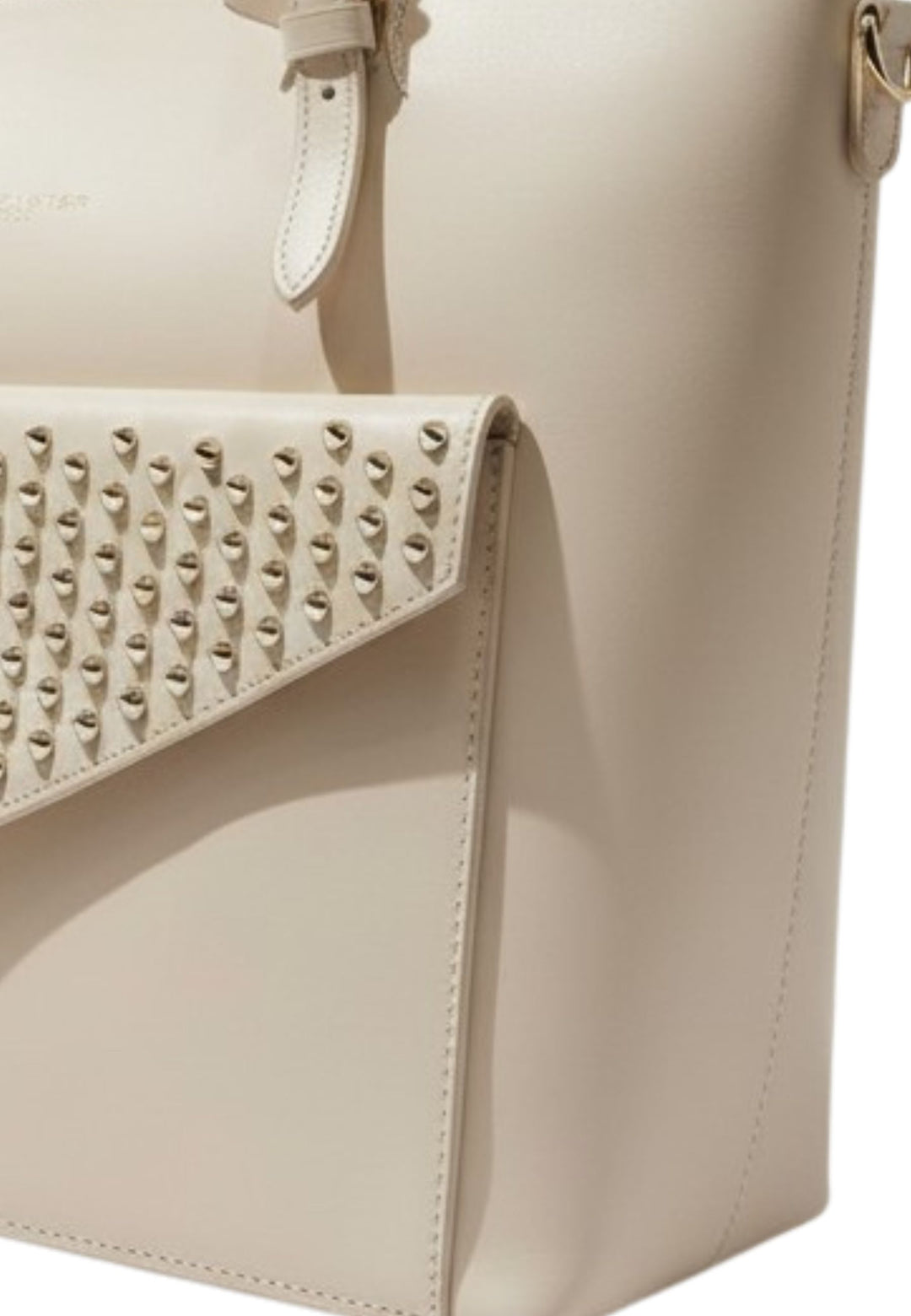 Bolso Cabas Studded Lancaster 528-24 Marfil