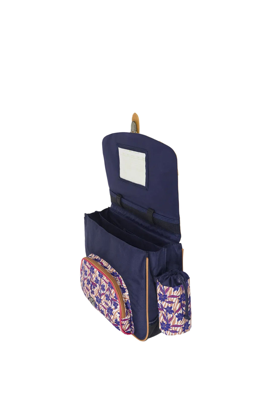 Tann's Cartable Maïna Violet 38cm poche gourde