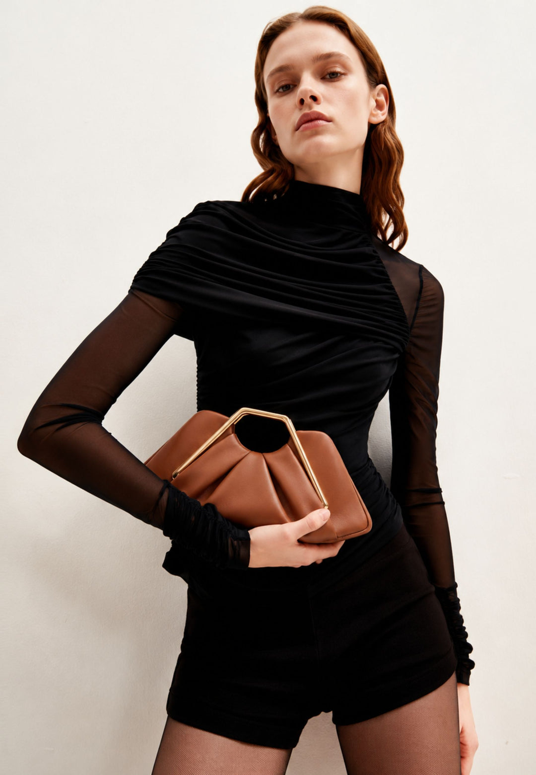 JW PEI Clutches Lila Braun