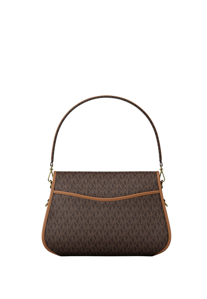 Michael Kors Besace convertible Holmes Marron Logo Signature