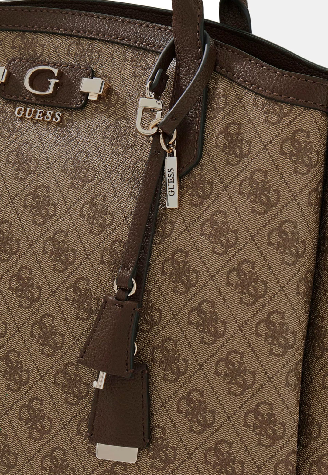 Guess Nákupní taška Lindsey Latte Logo
