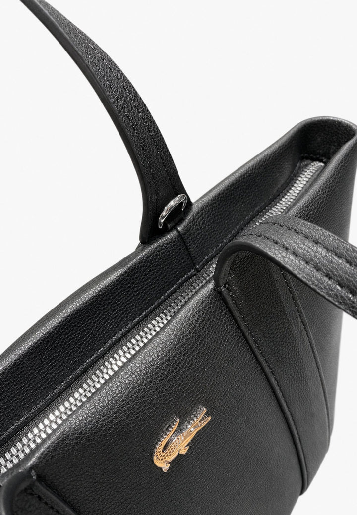 Lacoste Sac à Bandoulière Femme Noir
