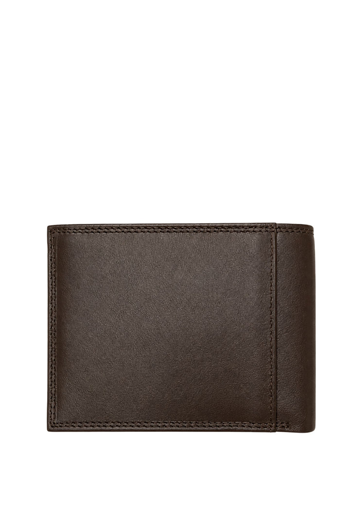 Francinel Italian Wallet in Brown Cowhide Leather