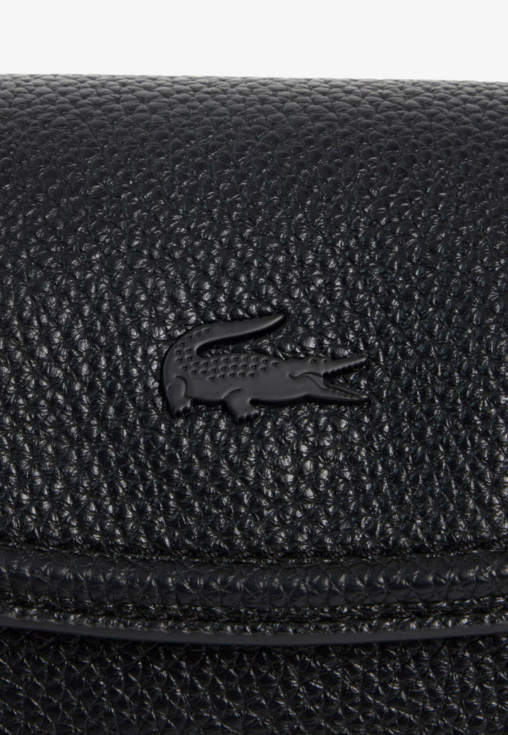 Lacoste Schëllerbeutel mat Klapp Fra Everyday Club Schwaarz