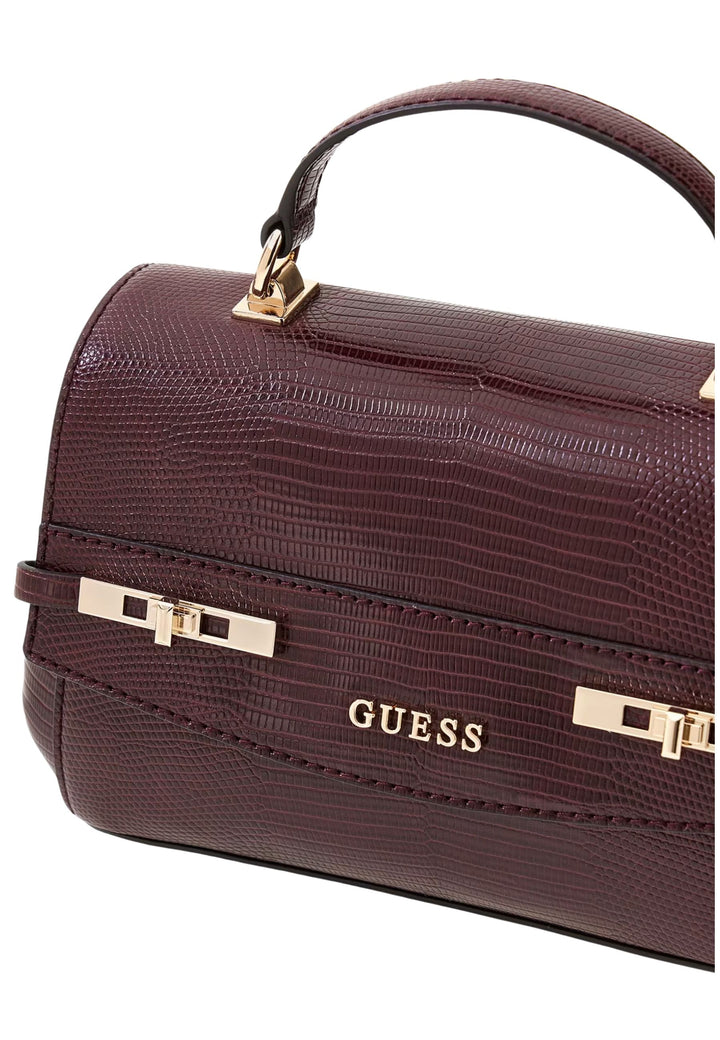Guess Sac Bandoulière Melinda Triple Comp Burgundy KL993320