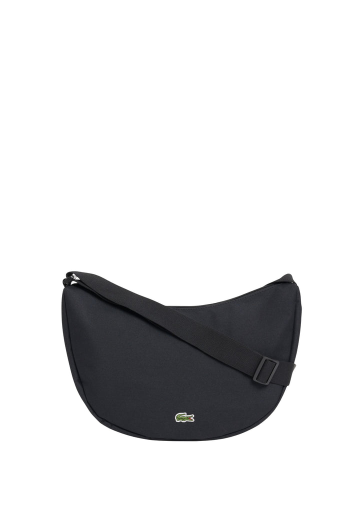 Lacoste Střední měsíční taška Neocroc NU5310NE Černá