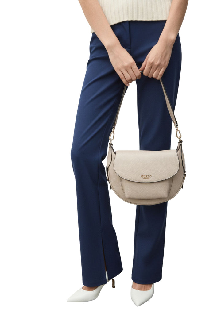 Guess Håndtasker Marsha Mini Lys Taupe BG950119