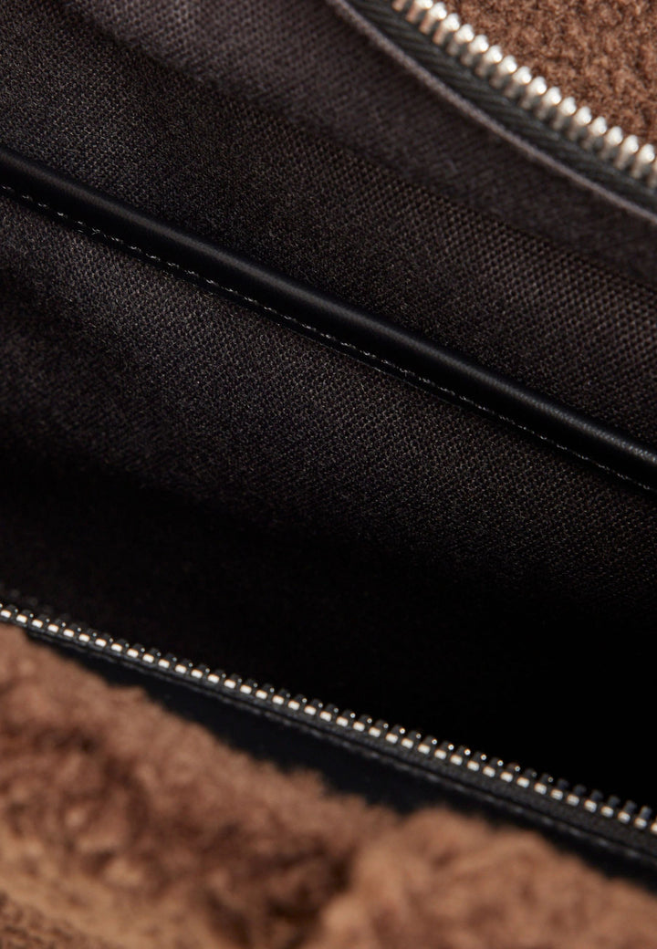 Lacoste Klengen Shopper-Beutel Heritage Schwaarz/Braun