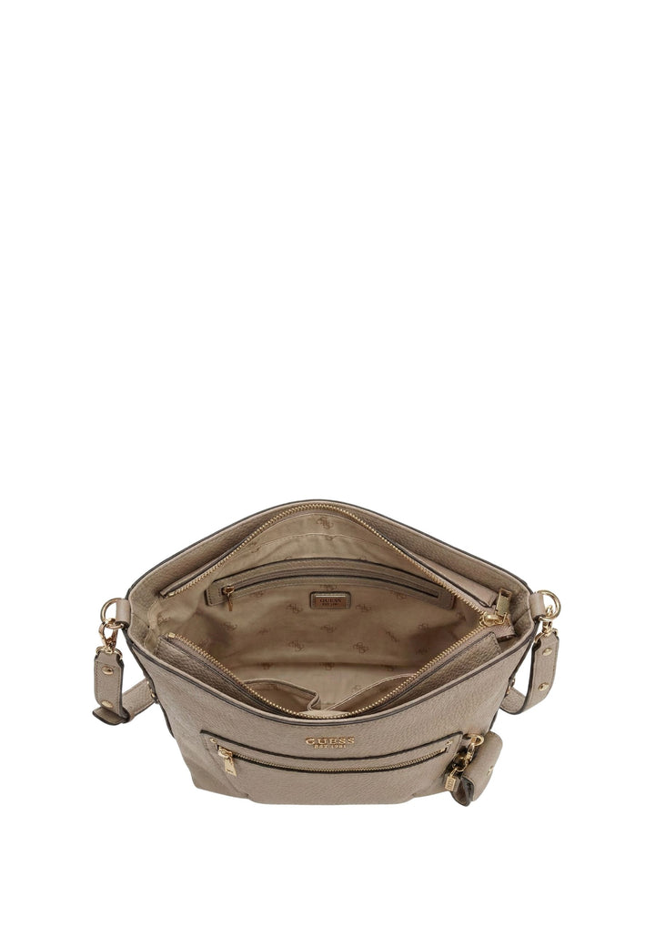 Guess Handtaschen Silvye Bucket Light Taupe BG950104