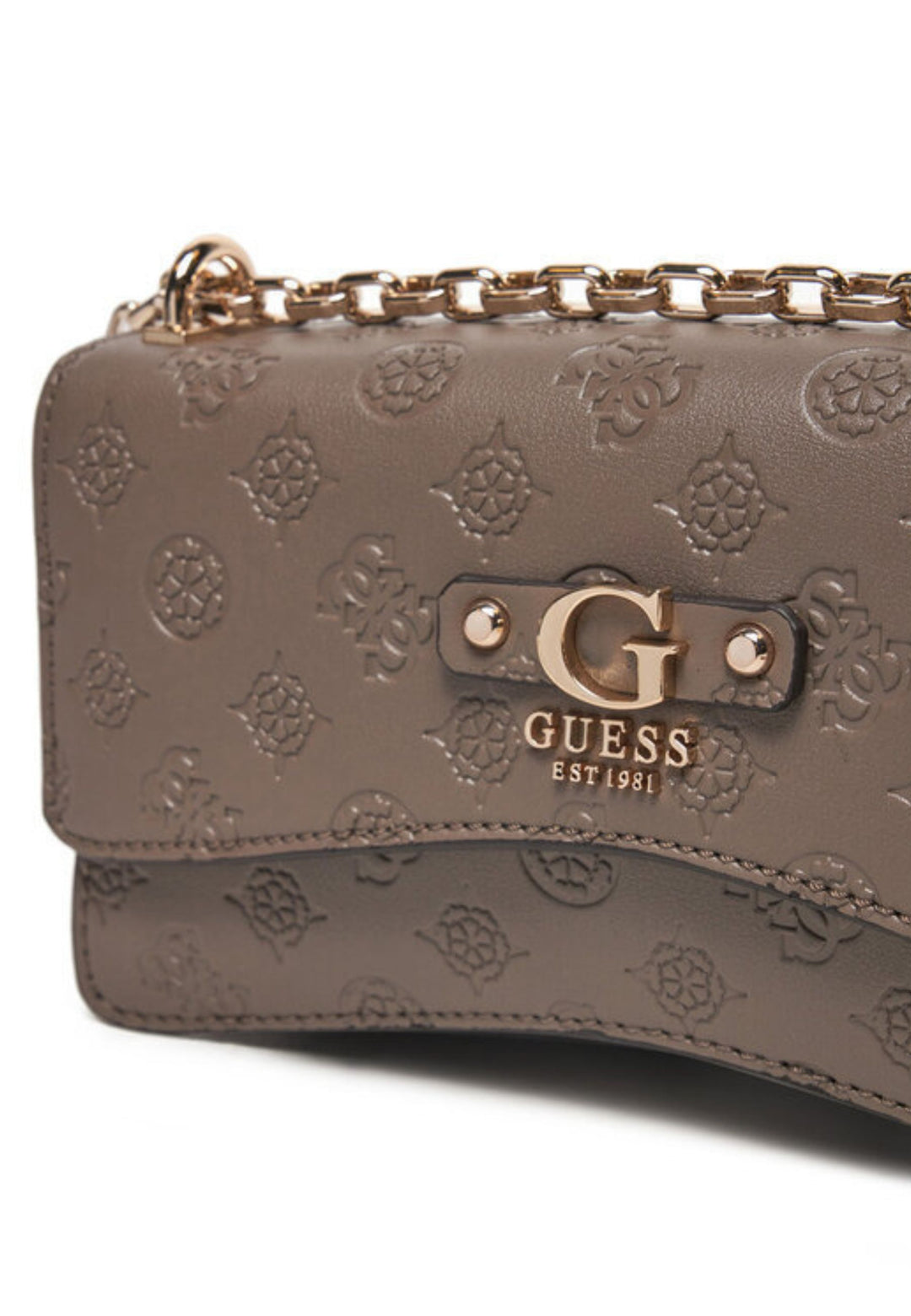 Guess Borsa a tracolla Gerty Sat Dark Taupe