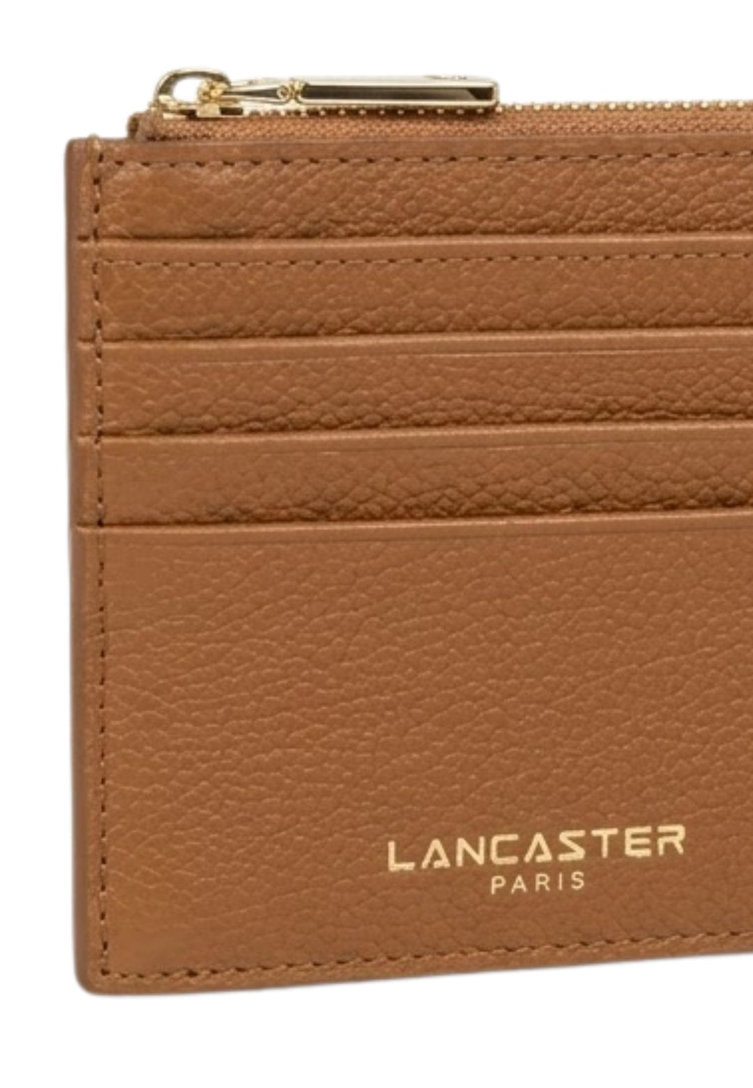 Lancaster Portacarte con cerniera Dune 129-32 cammello