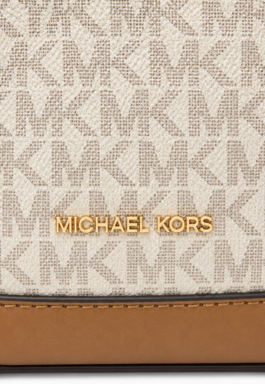 Michael Kors Teddi Mini pehmeä olkalaukku beige