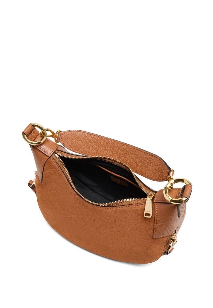 Lancel Origami Sac Hobo S Cuir Camel