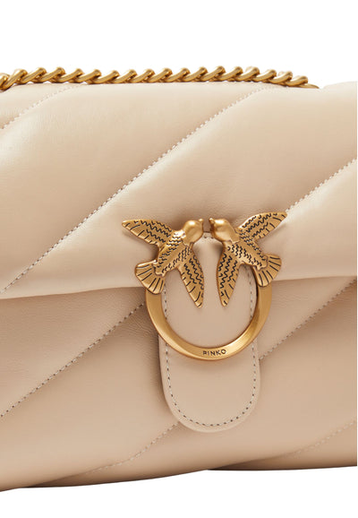 Pinko Sacs à main Love Puff Classic Cl Sheep Nap Beige A0F2C50Q