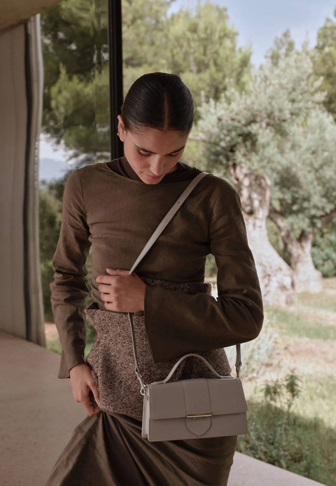 Lancaster Käekott klapiga ja lukuga M Paris Ily 531-010 Tume Galet