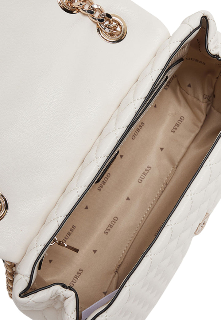 Guess Pochettes Ever Flap Clutch Off White EG867921