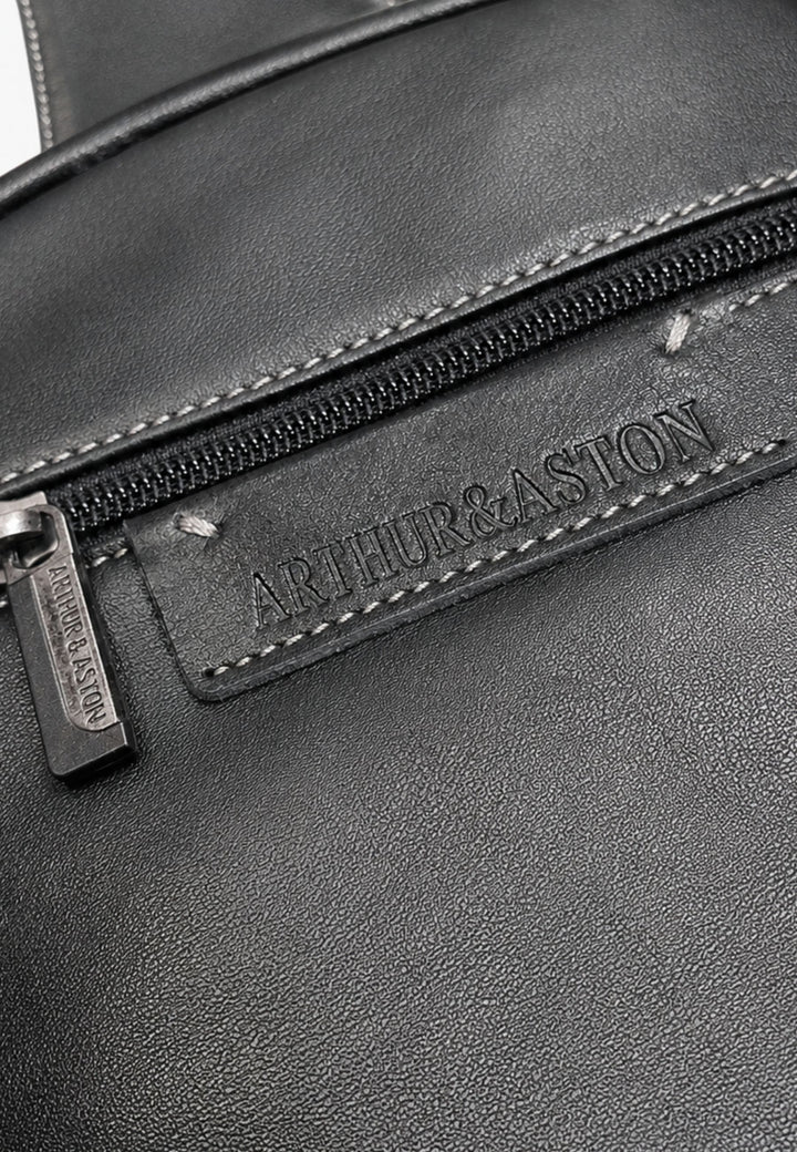 Arthur & Aston Schoudertas Heren Zwart