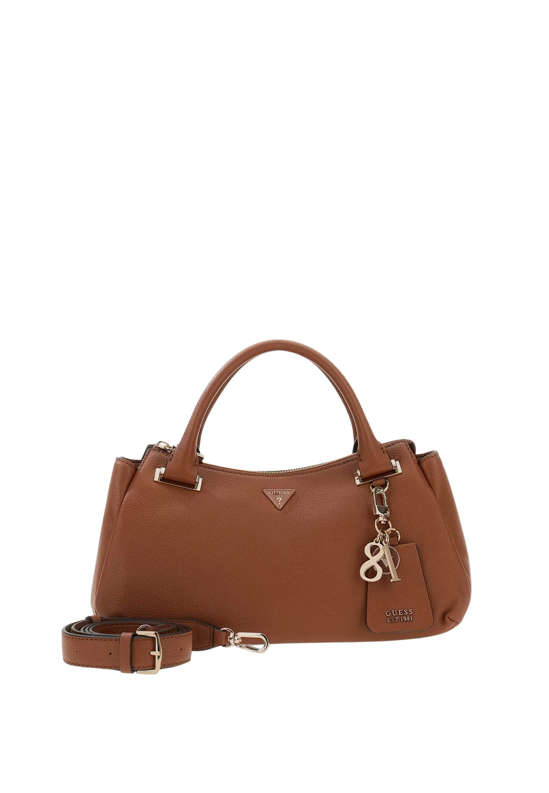 Gissa axelväska Anadela 3 Comp Satch Cognac BG966406