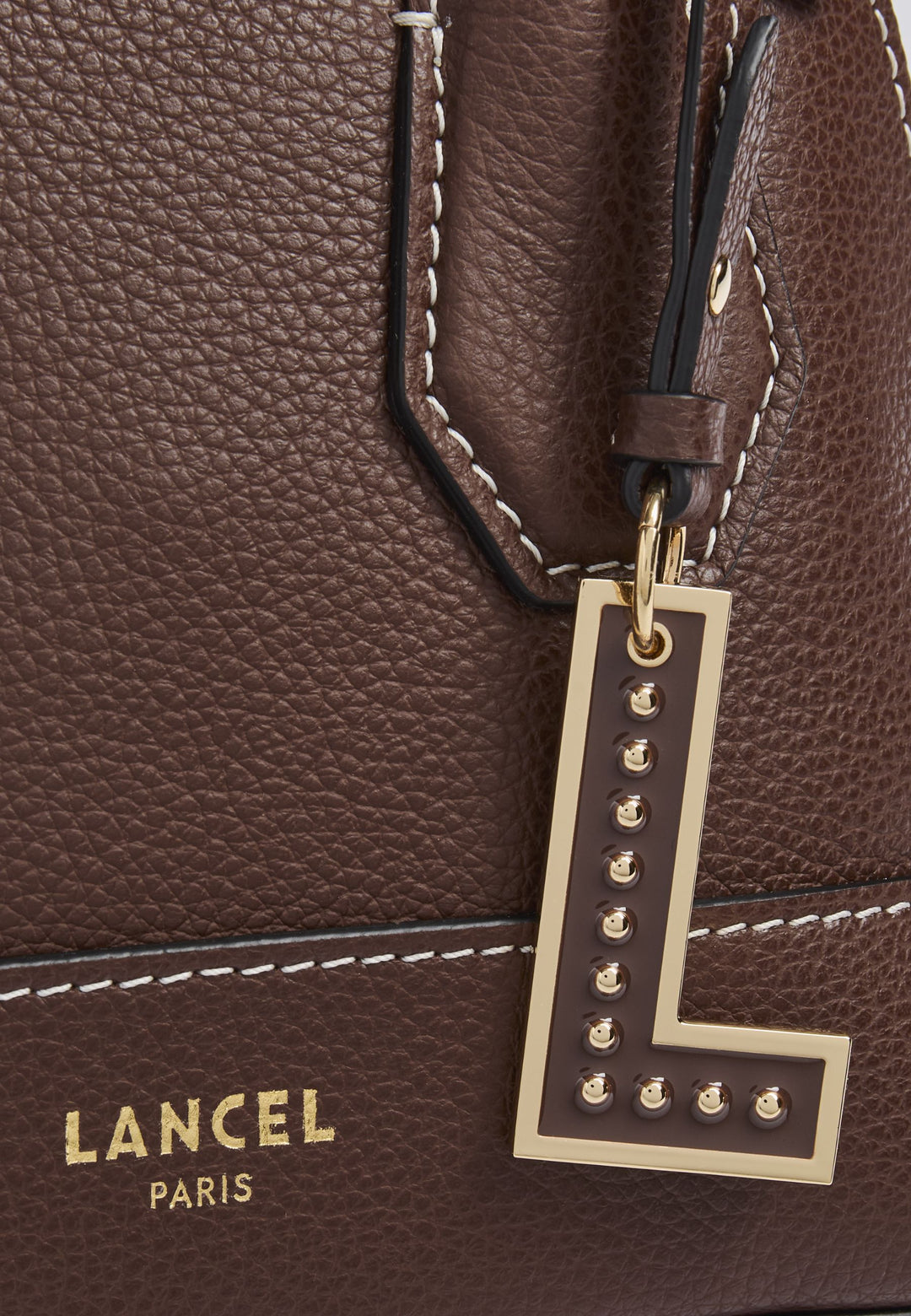 Borse a mano S Lancel Belleville Cocco Noce