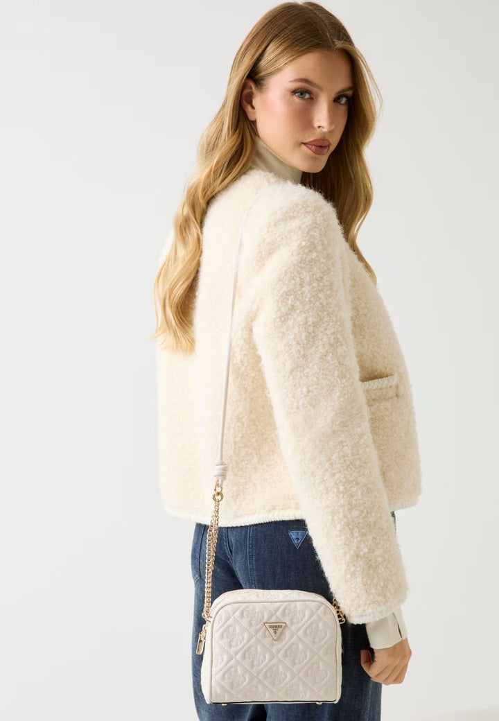 Guess Bolso bandoulière Adelasia Multi Comp Off White