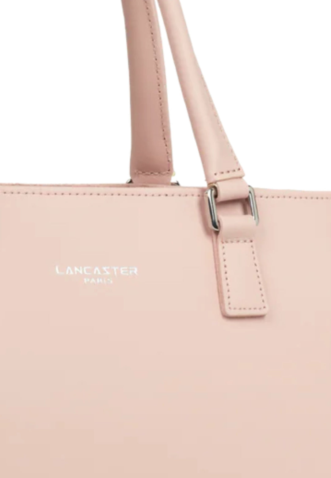 Lancaster Sac à main Zippée M Smooth 437-03 Poudre