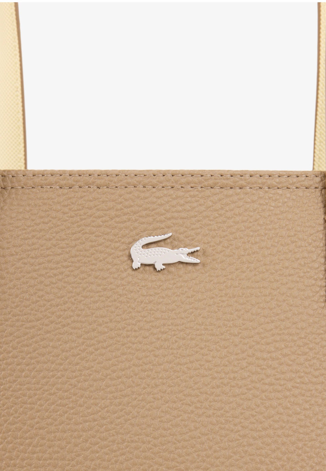 Lacoste Sac cabas zippé Anna Cookie Poussin