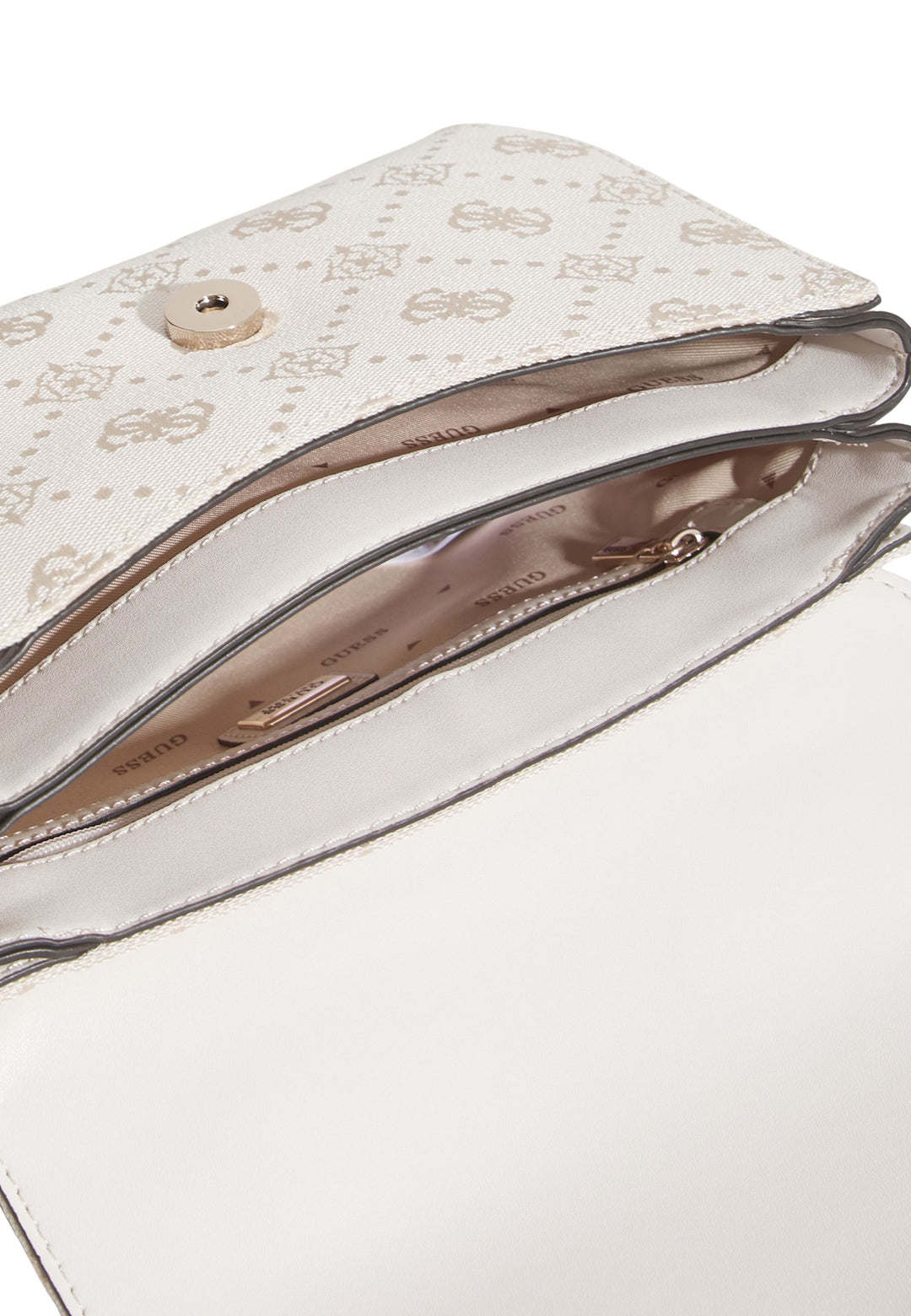 Guess Sac Bandoulière Melinda Logo Tri Com Off White Logo JP990220